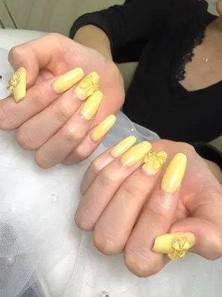 ネイル 池袋Uni nail 上品シンプルデザインのネイルデザイン