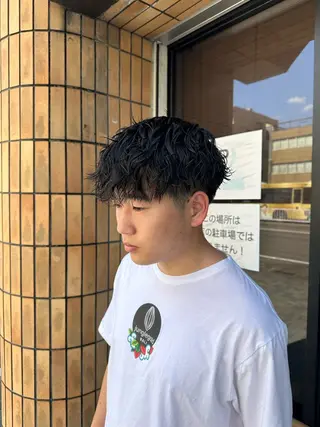 パーマ メンズ ハヤシカズキ/カラー ✂/メンズパーマのヘアスタイル