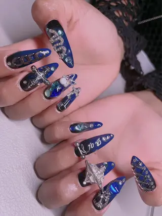 ネイル 長さだし専門店 M2　rikaのネイルデザイン