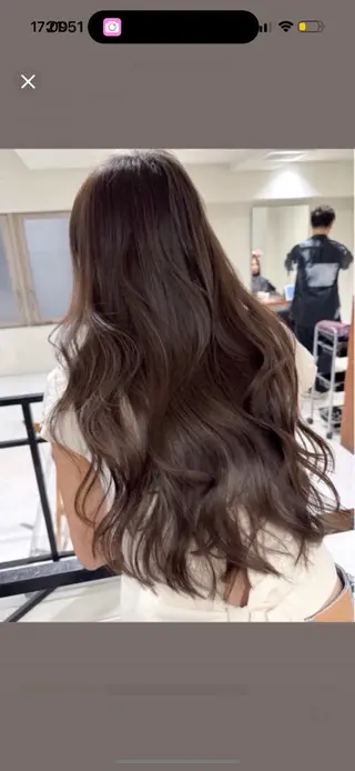 ロング 🎀 うる艶透明感 カラー / 錦糸町のヘアスタイル