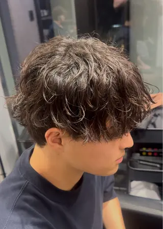 パーマ メンズ ✂渋谷メンズ特化 まさとのヘアスタイル