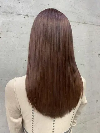 ロング カラー 大栗 佑也  髪質改善のヘアスタイル