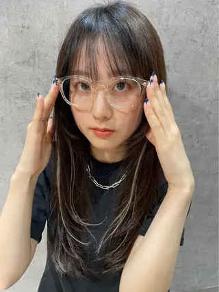 セミロング 小澤 凌雅のヘアスタイル