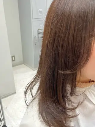 ミディアム 宇田 優希菜のヘアスタイル
