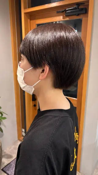 ショート vince gio 彩織のヘアスタイル