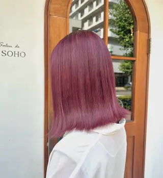 ミディアム かとう なこ🐾のヘアスタイル