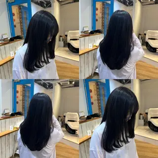 ロング カラー RINNO🌷艶髪/ 艶カラー/縮毛矯正のヘアスタイル