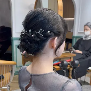 ロング ヘアアレンジ 🩶sayumi🩶 ボブ/美髪矯正/柏のヘアスタイル