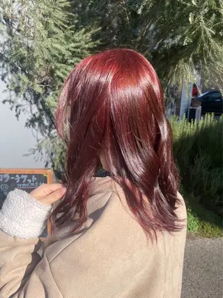 カラー 森山 凜のヘアスタイル