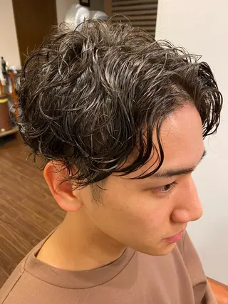 メンズ liL  hair サトウリョウタのヘアスタイル