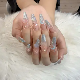 ネイル 🎀nana🫧 ワンホンネイル🎀のネイルデザイン