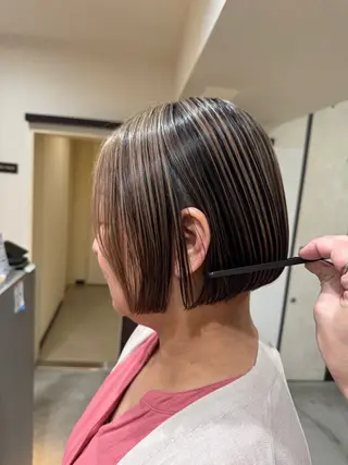 ショート カラー お悩み改善 美容師✂鷲田竜也のヘアスタイル