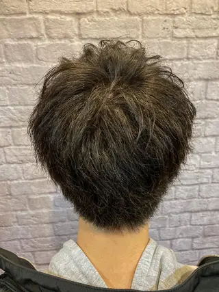 ショート メンズ お客様満足度NO.1 小林真弥のヘアスタイル