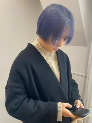 ショート カラー ハイトーン/ボブ 🎀sonokaのヘアスタイル