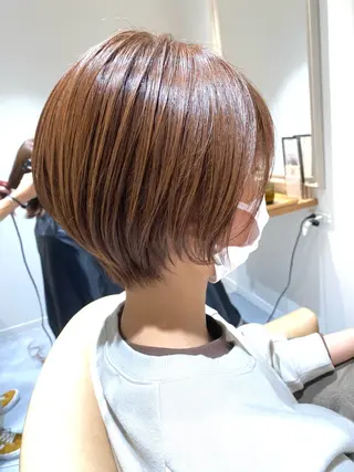 ショート 大河原 美優のヘアスタイル