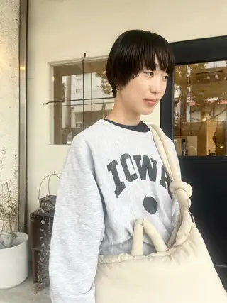 ショート 🌿haco / パーマ/ユリナ🕊️のヘアスタイル