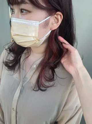 ロング カラー ヒラノホナミ 🫧透ける艶髪🫧のヘアスタイル