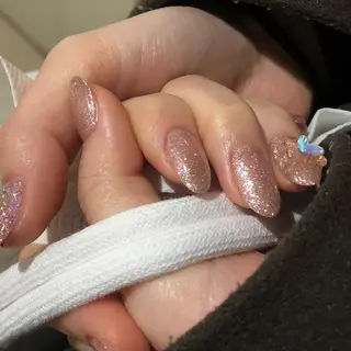 ネイル パラあり！フィルイン 美フォルムのネイルデザイン