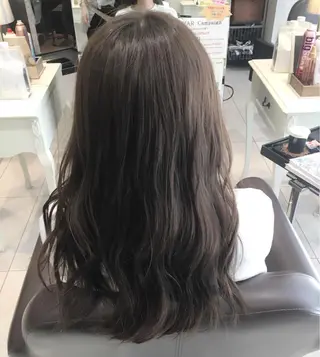 ロング カラー 髪質改善/ 艶髪カラー/益田直幸のヘアスタイル
