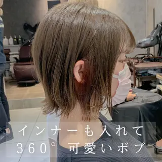 ショート カラー 美髪矯正 特化　川田のヘアスタイル