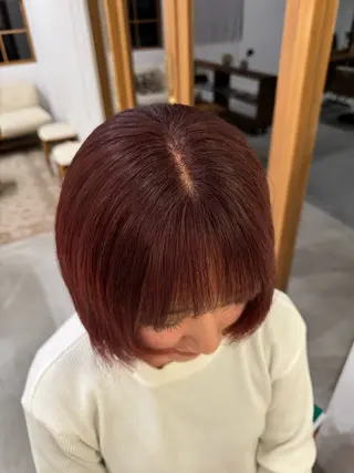 ショート 亀山 友菜のヘアスタイル