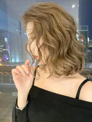 ミディアム カラー welring hair salonのヘアスタイル