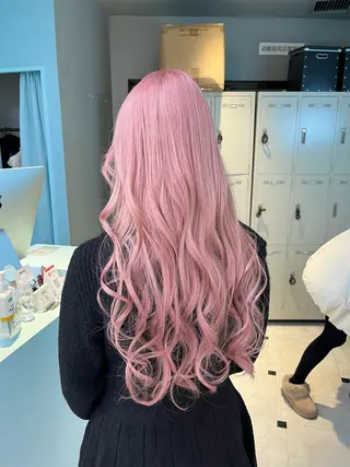 ロング カラー ブリーチカラー 🩵MIZUKIのヘアスタイル