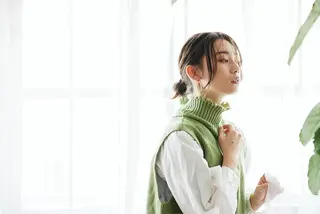ミディアム 【髪質改善】 梅田　聡のヘアスタイル
