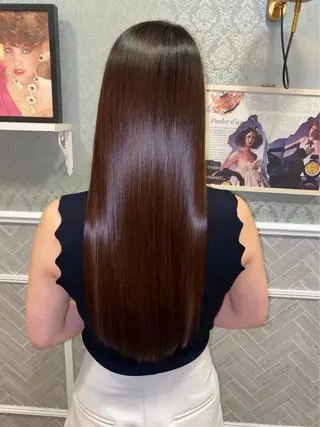 ロング 菅原 貴子のヘアスタイル