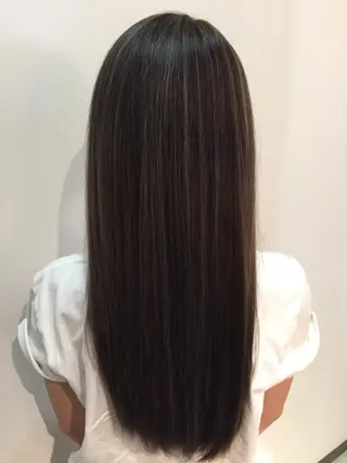 ロング 永井 悠大のヘアスタイル