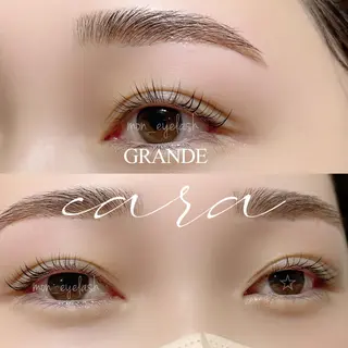 マツエク・マツパ アイブロウ GRANDEcara 栄　Miki🍀のマツエク・マツパデザイン