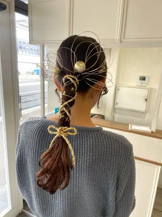 ロング ヘアアレンジ ⌇ROMEO京橋店⌇ 鎌谷明星🪷のヘアスタイル