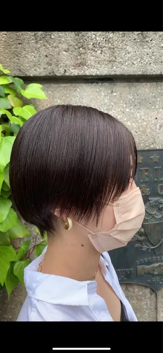 ショート カラー れい🫧 ハイトーン特化のヘアスタイル