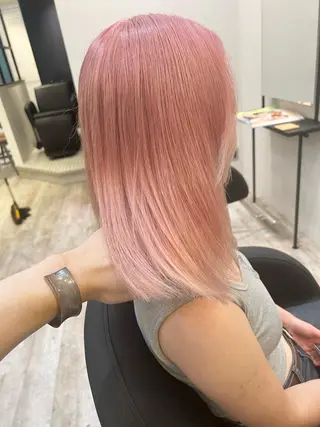 ミディアム カラー パーマ ヘアアレンジ メンズ キッズ ネイル マツエク・マツパ アイブロウ ブリーチ　ハイトーン 特化🌈フジタハルキのヘアスタイル