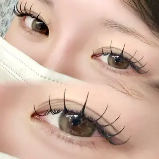 マツエク・マツパ WHITE EYE YUINAのマツエク・マツパデザイン