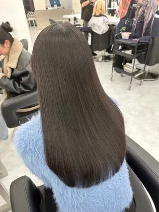 ロング カラー 🎀暖色/ラベンダー /paru🤍のヘアスタイル