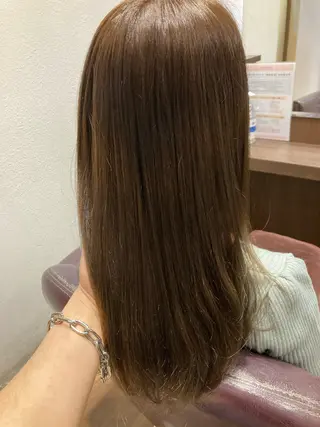 セミロング 松崎 崇のヘアスタイル