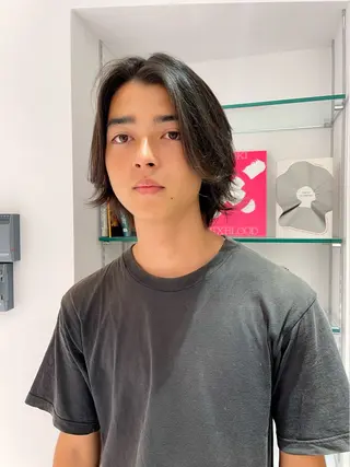 ミディアム パーマ メンズ メンズスタイル /メンズパーマ/須藤のヘアスタイル