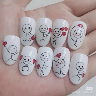 ネイル Horie 雪のネイルデザイン