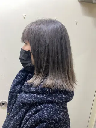 ミディアム カラー 美髪改善・レイヤー tadasuke⭐️のヘアスタイル