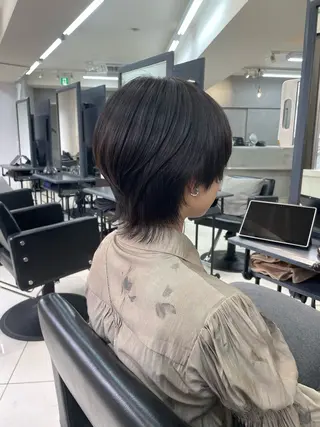 ショート メンズ縮毛矯正 メンズカット/のヘアスタイル