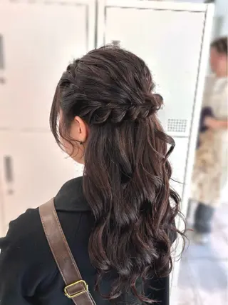 ヘアアレンジ ️髪質改善カラー /美髪矯正🎀こゆきのヘアスタイル
