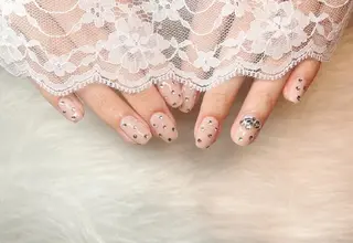 ネイル 23時まで❤︎韓国、 ワンホンネイルのネイルデザイン