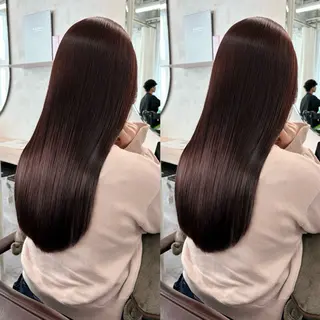 ロング カラー 髪質改善🫧ベージュ 椙山 響のヘアスタイル