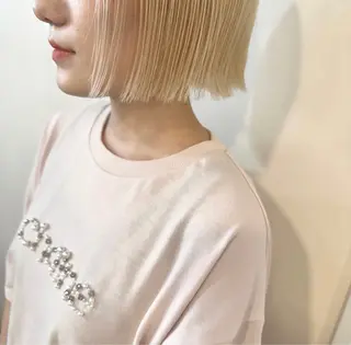 カラー Sherry/R 三川町　木村祐里奈のヘアスタイル