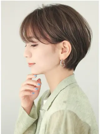 ショート ボブ✨レイヤー✨ keitaのヘアスタイル
