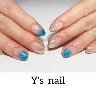 ネイル 手書きが得意🖌️ Y’s  nailのネイルデザイン