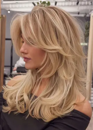 ロング カラー 心斎橋ヘアカラー 海外ﾚｲﾔｰ/マリナのヘアスタイル