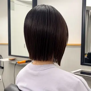 ショート Laff立川所属・髪質改善/縮毛矯正/ ボブ/立川/伊藤豊のヘアスタイル