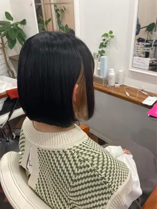 ショート カラー Kazaoka Saraのヘアスタイル